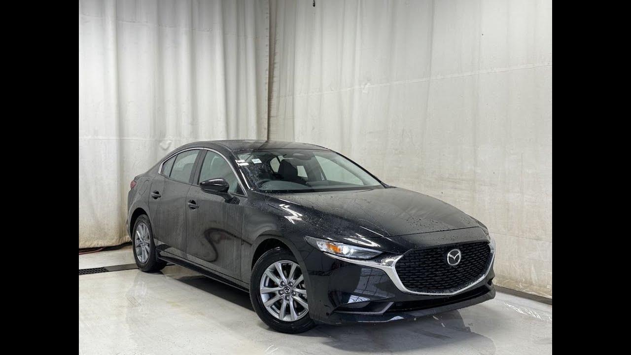 2025 Mazda3 GS-L Review (JET BLACK MICA-BLACK) - Park Mazda - YouTube