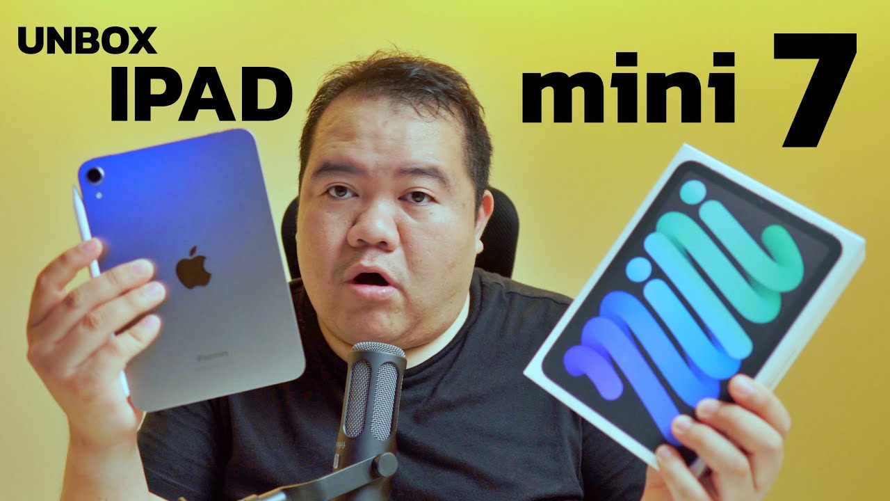 Unboxing the iPad mini 7 + Apple Pencil Pro: Is it worth it? - YouTube