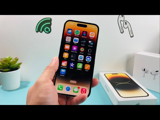 IPHONE 14 PRO GOLD UNBOXING!!! - YouTube