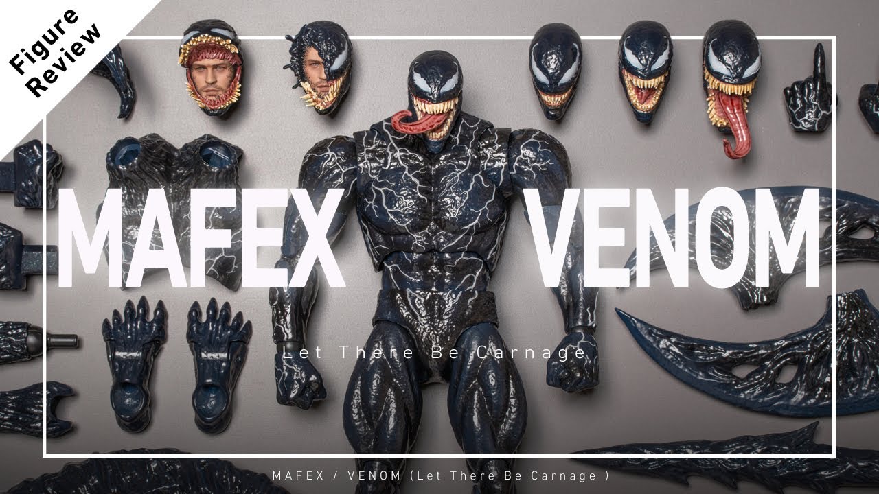 An overwhelming number of accessories! MAFEX VENOM (Let There Be
