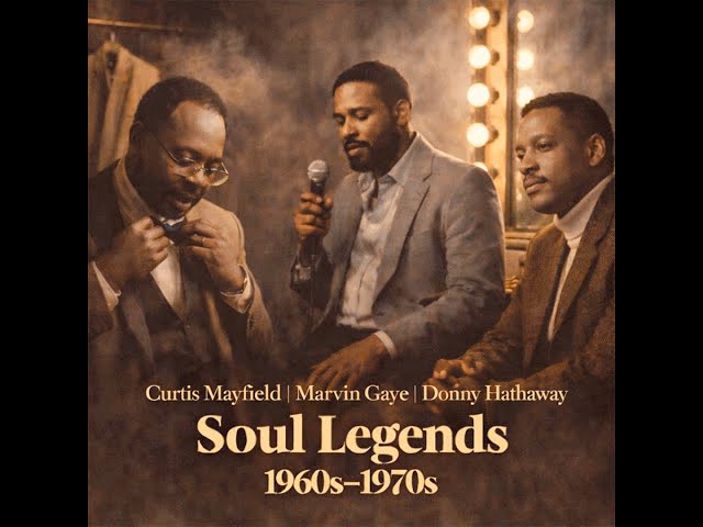 Deep Soul Legacy (60s–70s) – Marvin Gaye, Curtis Mayfield & Donny