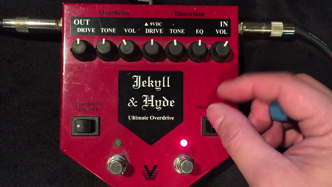 Visual Sound Jekyll & Hyde (V1) Ultimate Overdrive Demo - YouTube