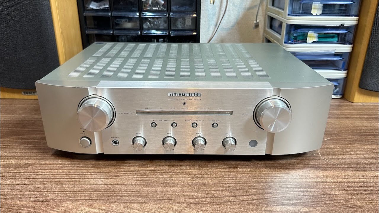 中古で買ったアンプ、ジャンクだったから修理 marantz PM8004