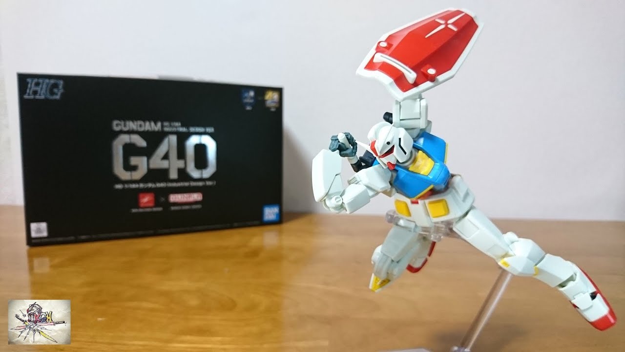 40th Anniversary Kit! Incredibly Movable! Industrial Design Gundam