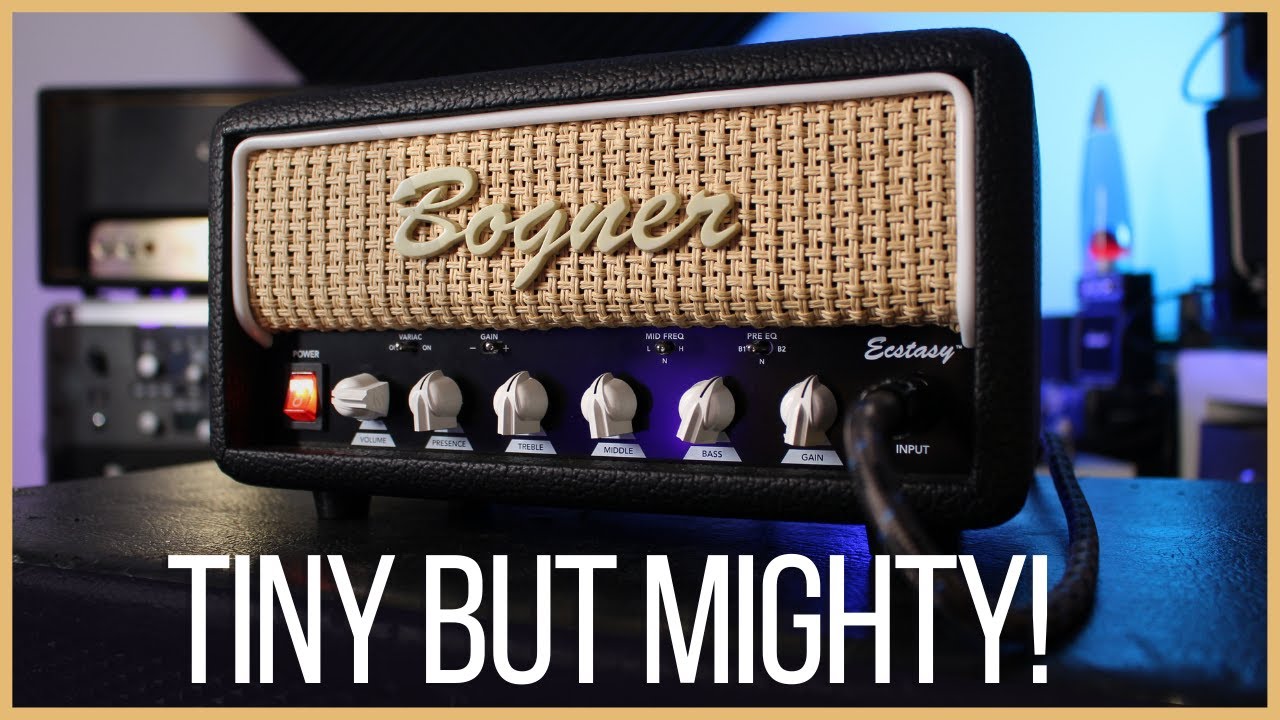 Bogner Ecstasy Mini Amp Head - Tiny But Mighty! - YouTube