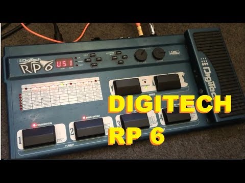 Digitech RP 6 brought back from the dead! - YouTube
