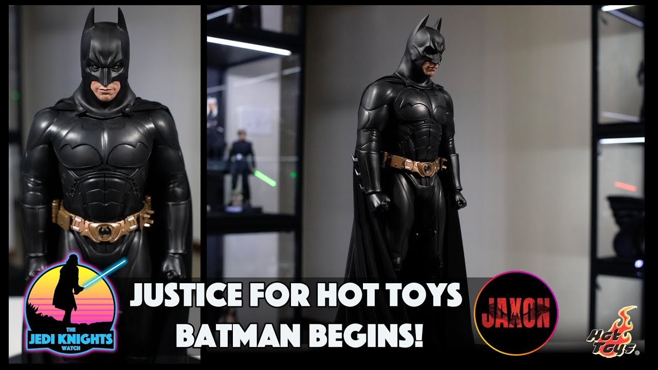Hot Toys Batman Begins Jaxon Xu Custom Cowl & Cape Review - YouTube