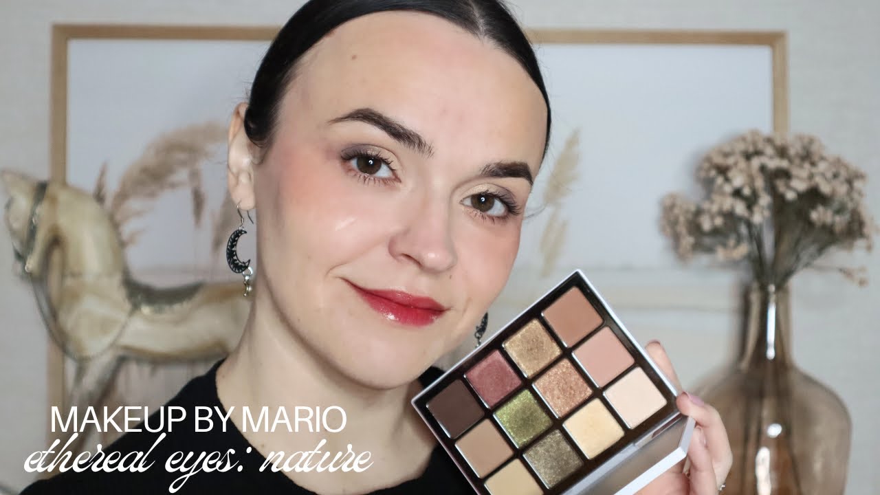 The NEW Makeup By Mario Ethereal Eyes: Nature Palette | 3 Looks +