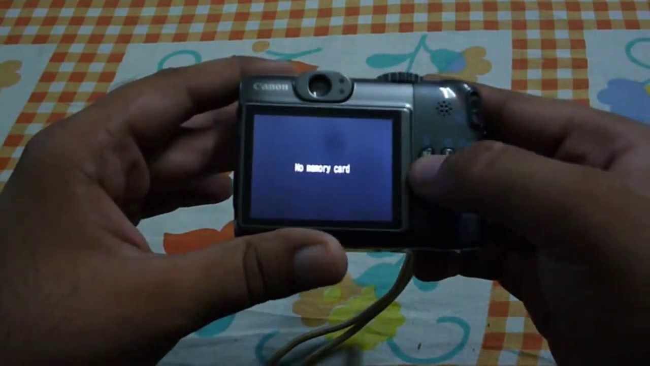 Canon PowerShot A590 Review - YouTube