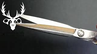 マユミジャパン(mayumi japan)_DAMA58ダマスカス | 理美容ハサミ研ぎ