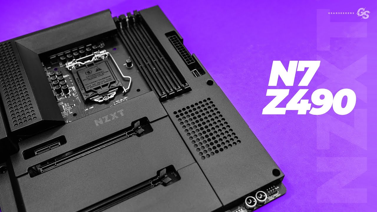 Third Times A Charm? NZXT N7 Z490 First Look & Overview - YouTube