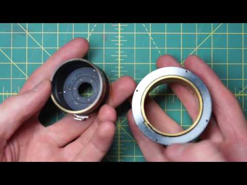 Minolta MC W. Rokkor-X SI 24mm f2.8 Full Disassembly - YouTube