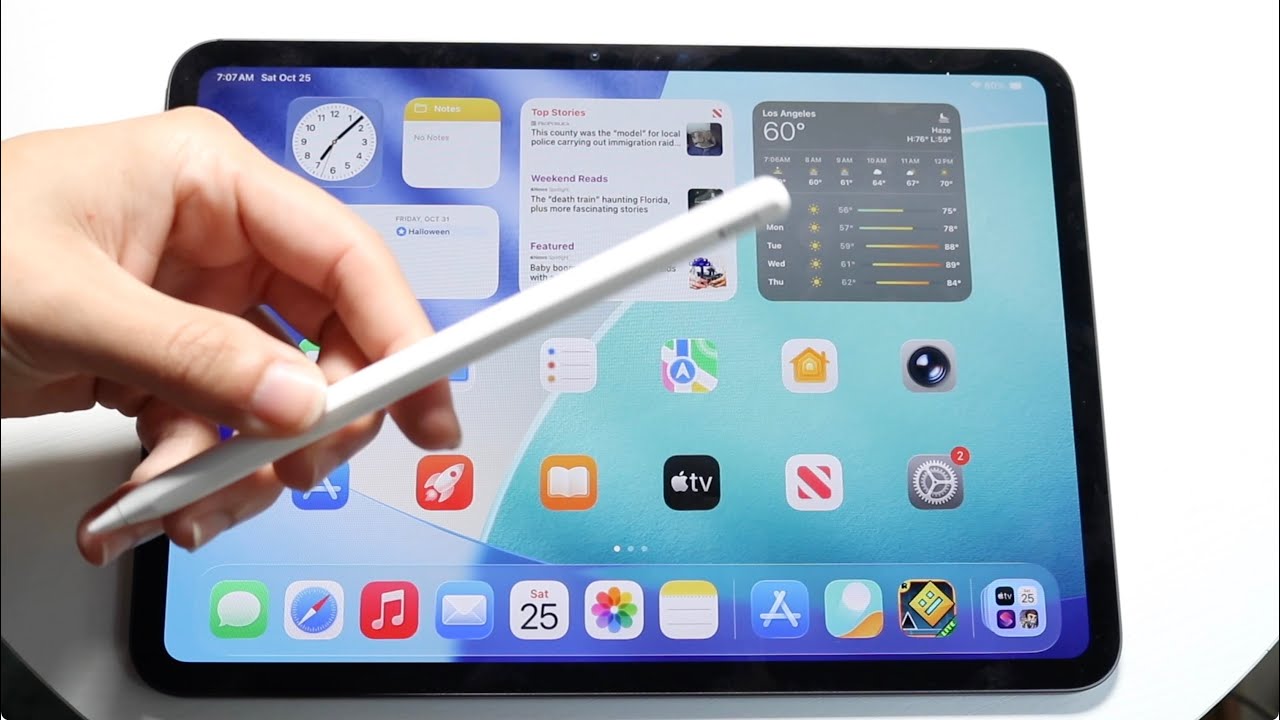 How To Connect Apple Pencil To M5 iPad Pro! - YouTube