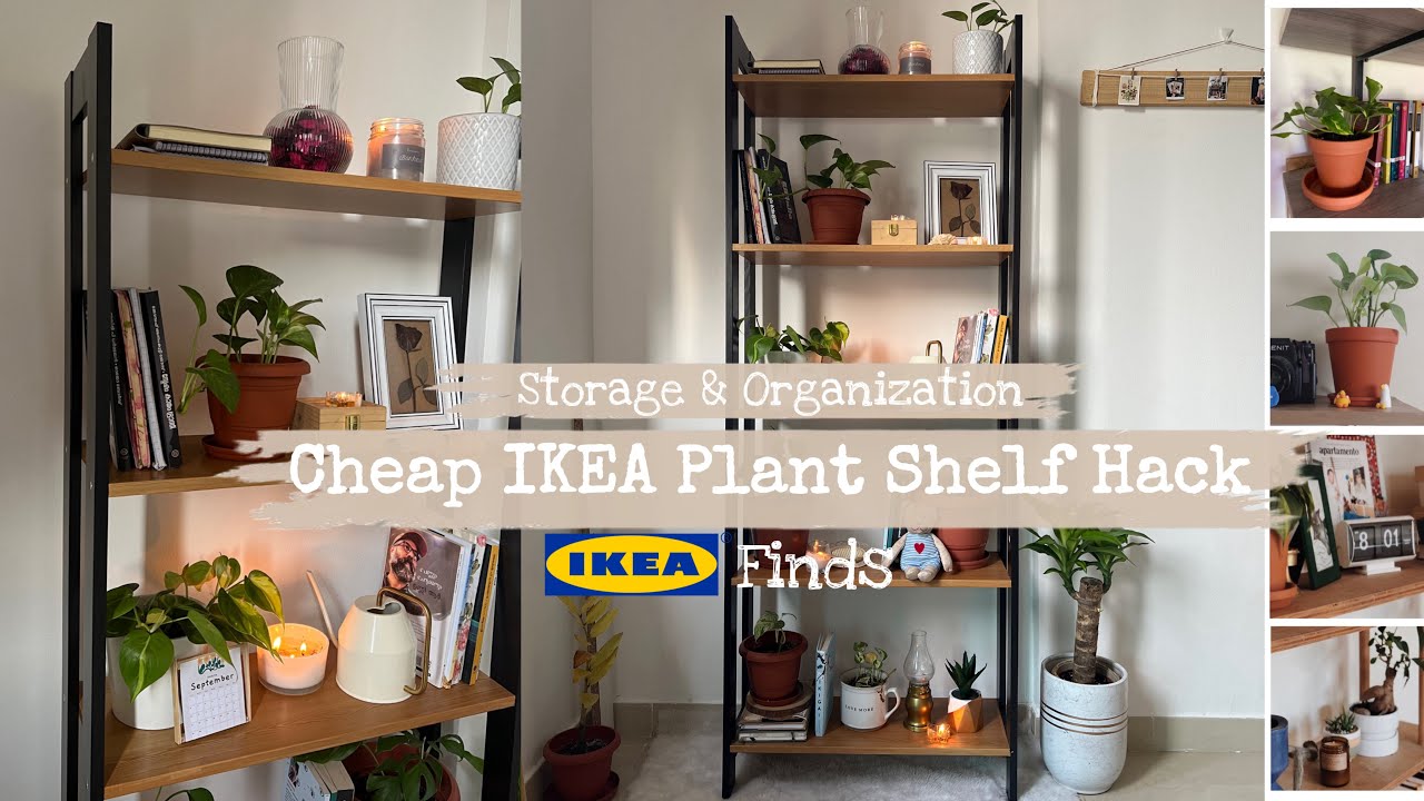 Affordable IKEA Plant Shelf Hack | Slow Life in My Cozy Home