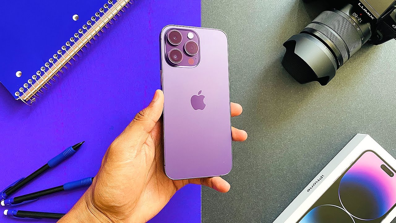 iPhone 14 Pro Max DEEP PURPLE Unboxing! - YouTube