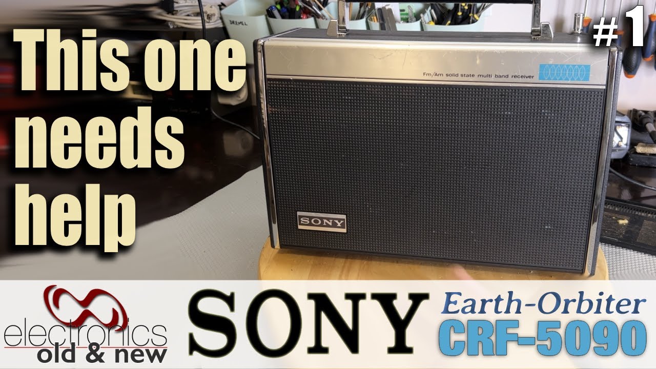 Sony CRF-5090 Earth Orbiter restoration. Part 1 - YouTube