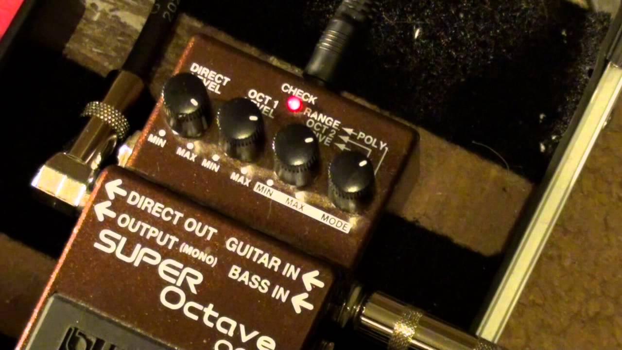 BOSS Super Octave OC-3 Pedal - YouTube