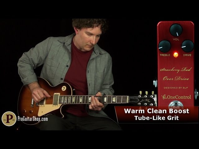 One Control Strawberry Red Overdrive - YouTube