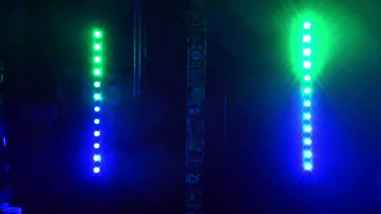 AMERICAN DJ: LEDウォッシャー MEGA BAR LED RC - YouTube