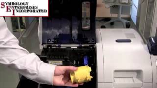 Zebra's ZXP Series 8 Card Printer Setup and Installation - YouTube
