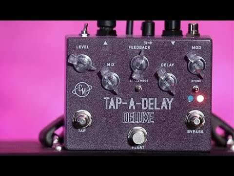 Review Demo - Cusack Tap-A-Delay Deluxe - YouTube