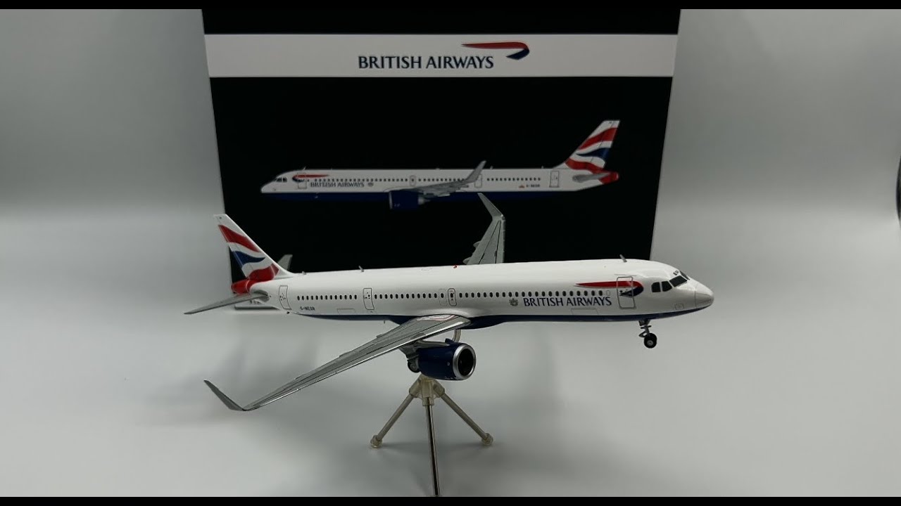 Gemini 200 British Airways Airbus A321 Neo 1:200 Scale Unboxing