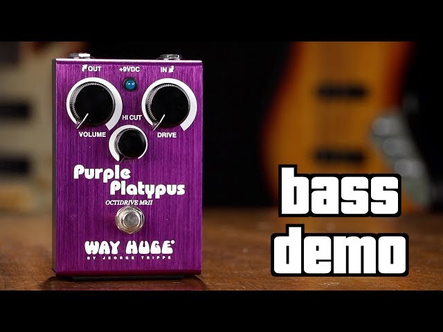 Way Huge Purple Platypus MKII Bass Demo - YouTube