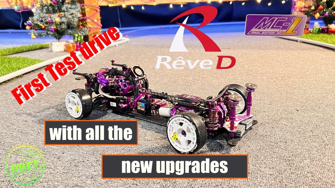 ReveD MC 1 Test drive with all upgarde parts - YouTube