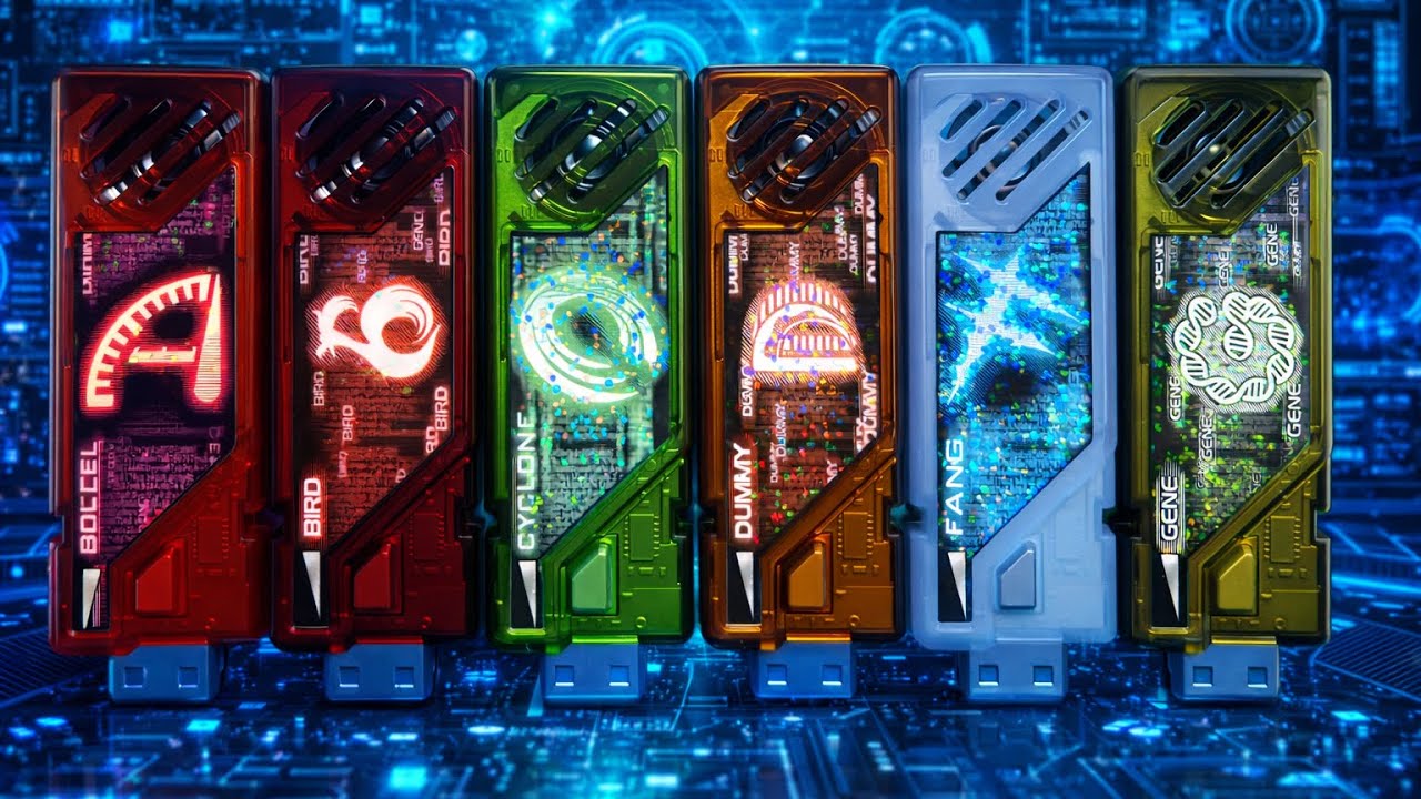 AtoG】CSMT2ガイアメモリver.2【仮面ライダーW/ダブル】 - YouTube