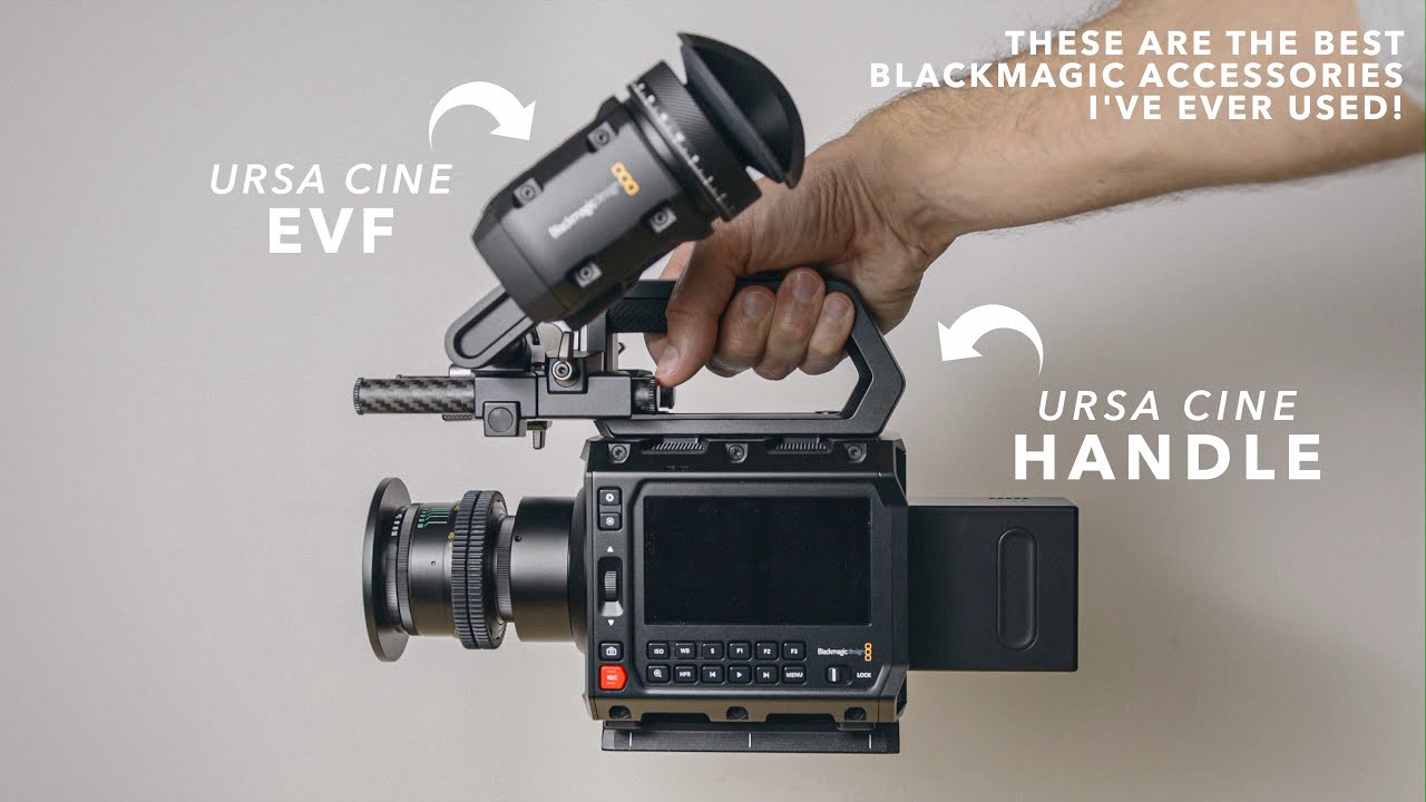The Best Blackmagic Accessories I've Ever Used | Ursa Cine Handle