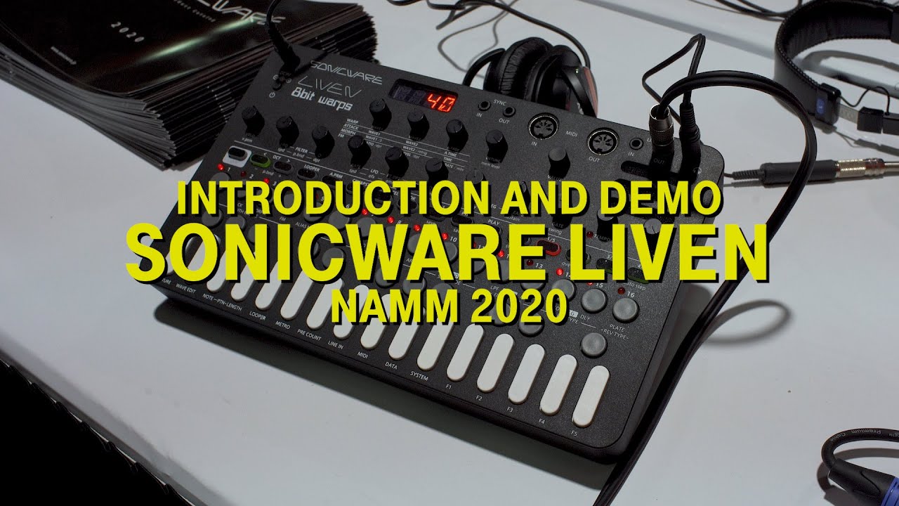 Sonicware LIVEN Chiptune Groovebox Intro and Demo - YouTube