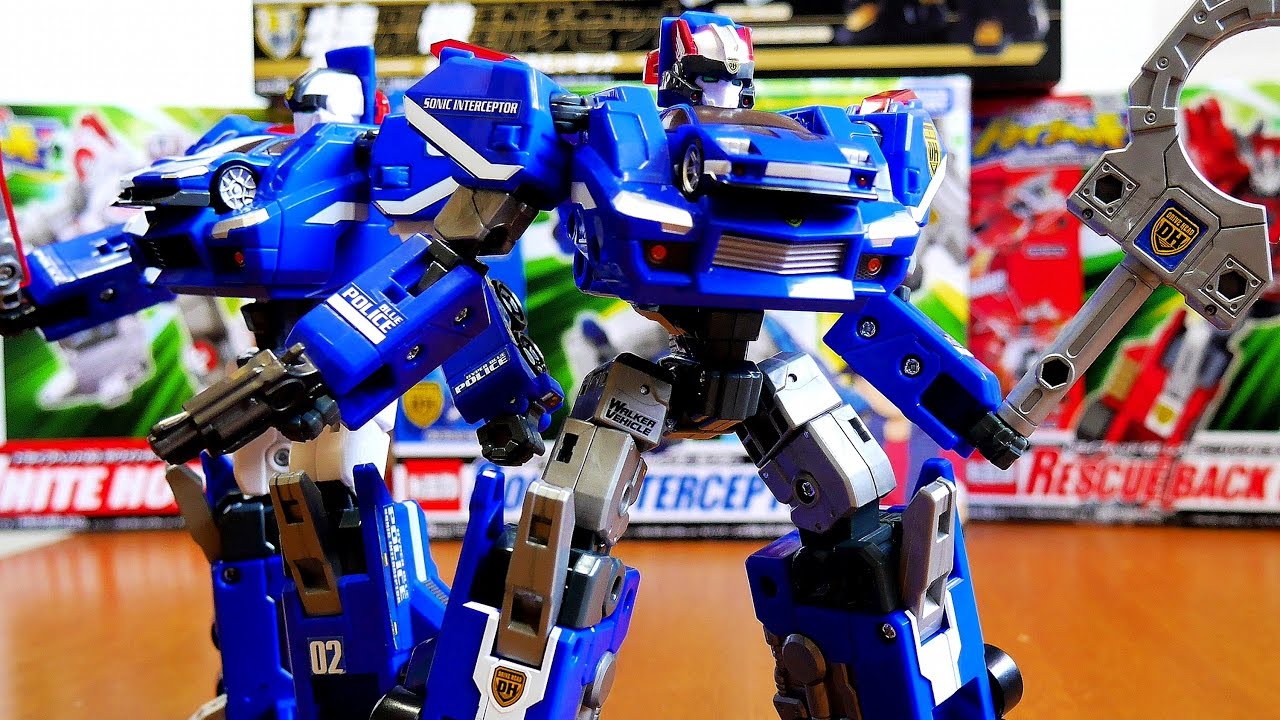 トミカハイパーレスキュー ドライブヘッド01 ソニックインターセプター