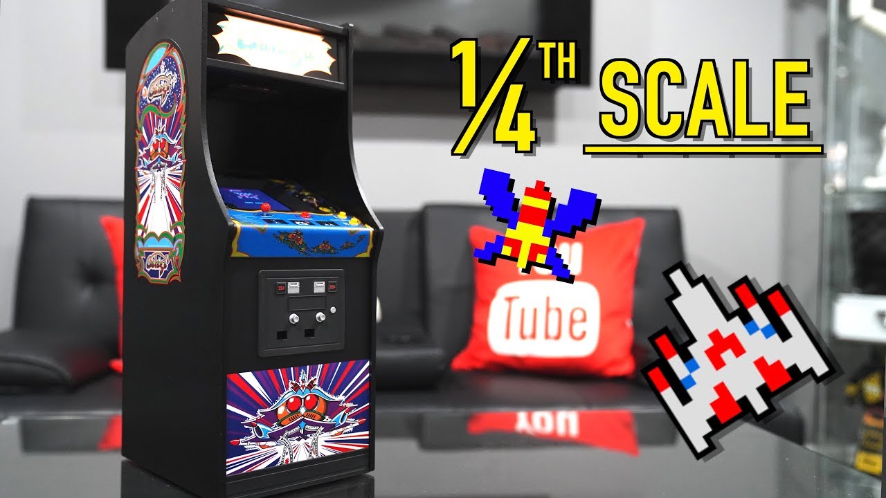 UNBOXING & LETS PLAY! - Galaga Quarter Scale Arcade Cabinet