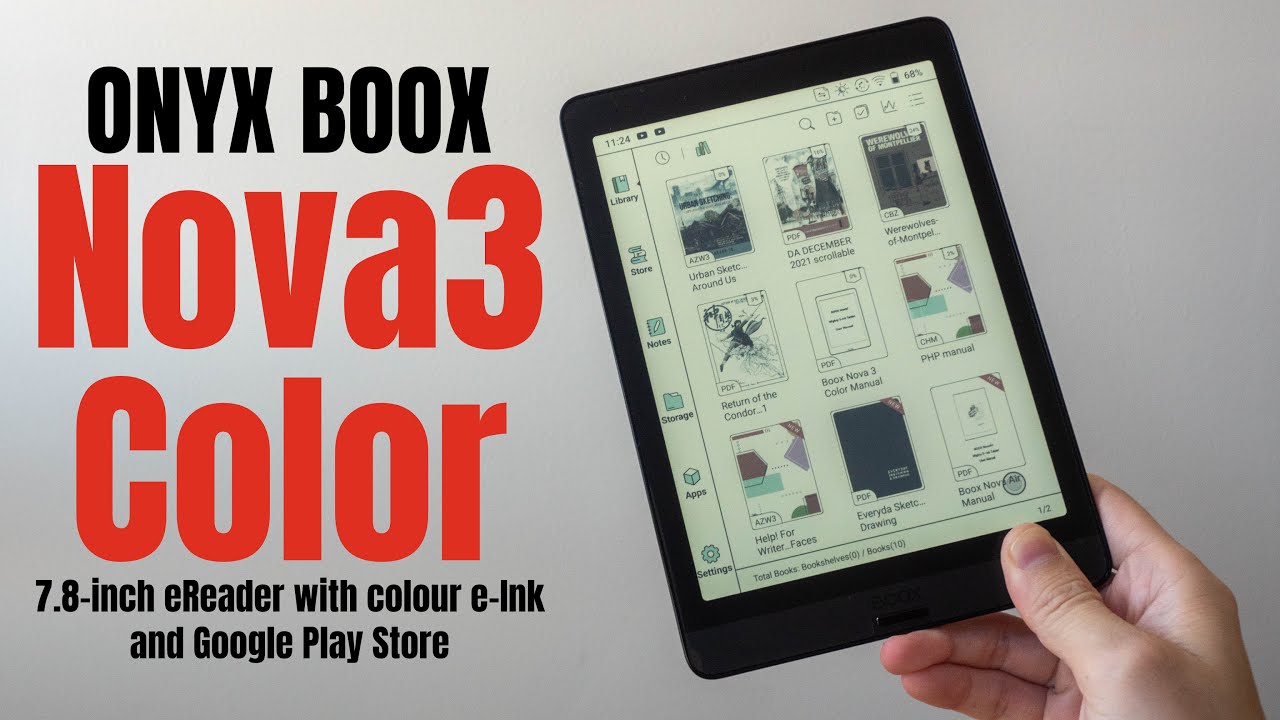 Onyx Boox Nova3 Color (review) - YouTube