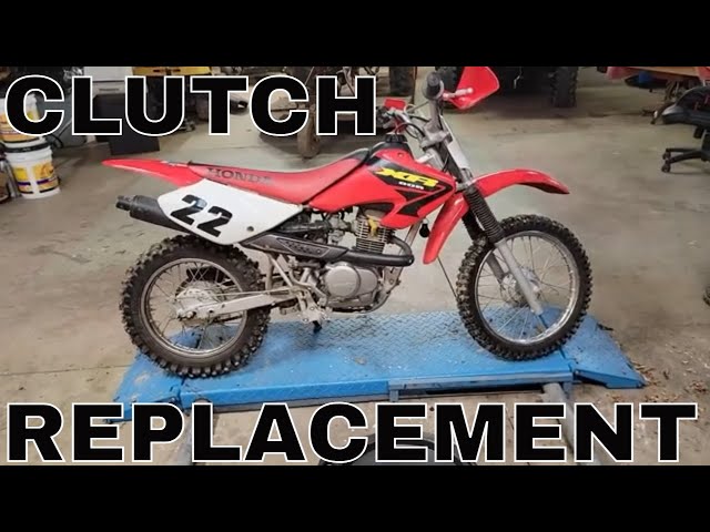 Honda XR Clutch Replacement - YouTube