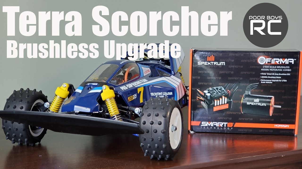 Brushless Terra Scorcher - YouTube