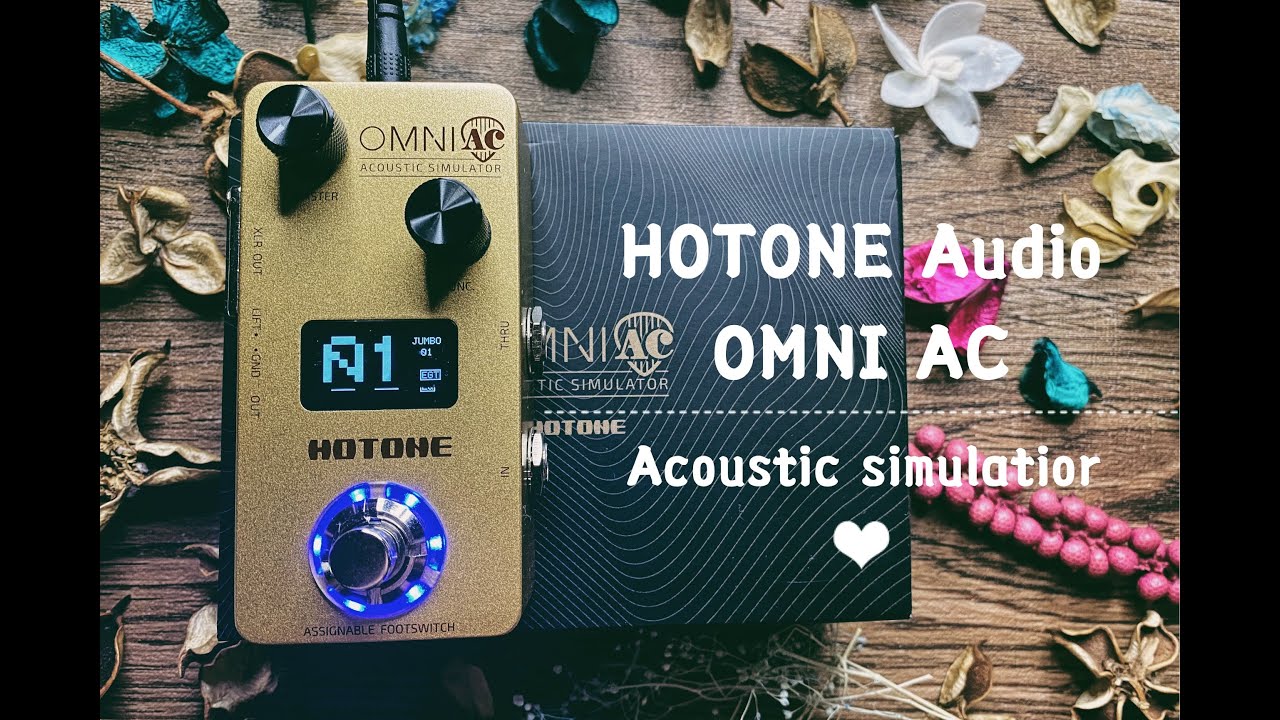 HOTONE Audio - OMNI AC Acoustic sim short demo - YouTube