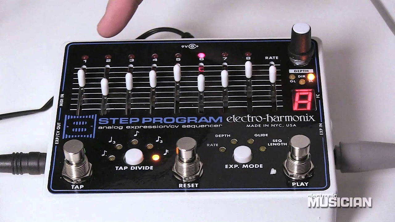 Electro Harmonix 8 Step Program とコントローラー Amazon.com