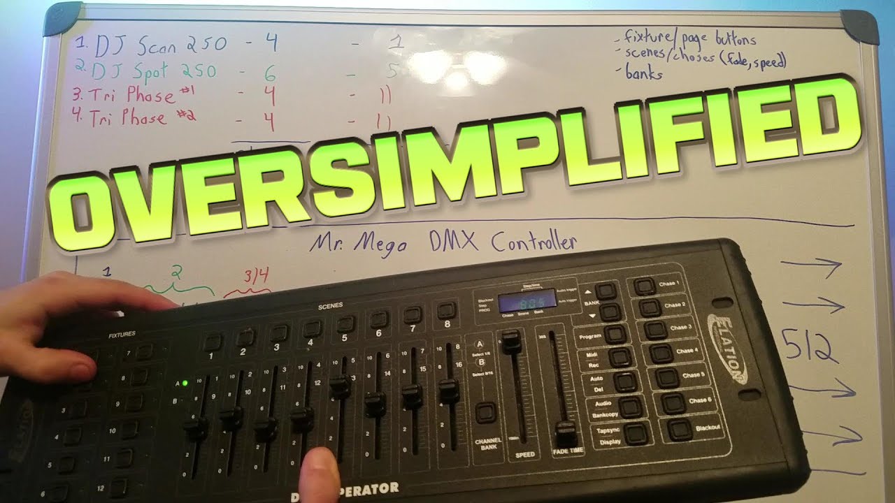 ELATION / DMXコントローラー SDC12 - YouTube