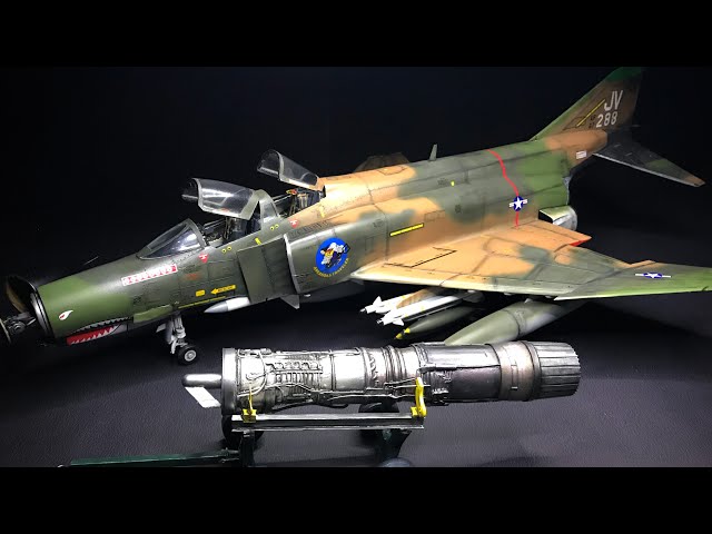 F 4 PHANTOM - REVELL 1/32 - aircraft model - YouTube