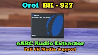 Orei BK-927 - The Perfect 8K eARC Audio Extractor - YouTube