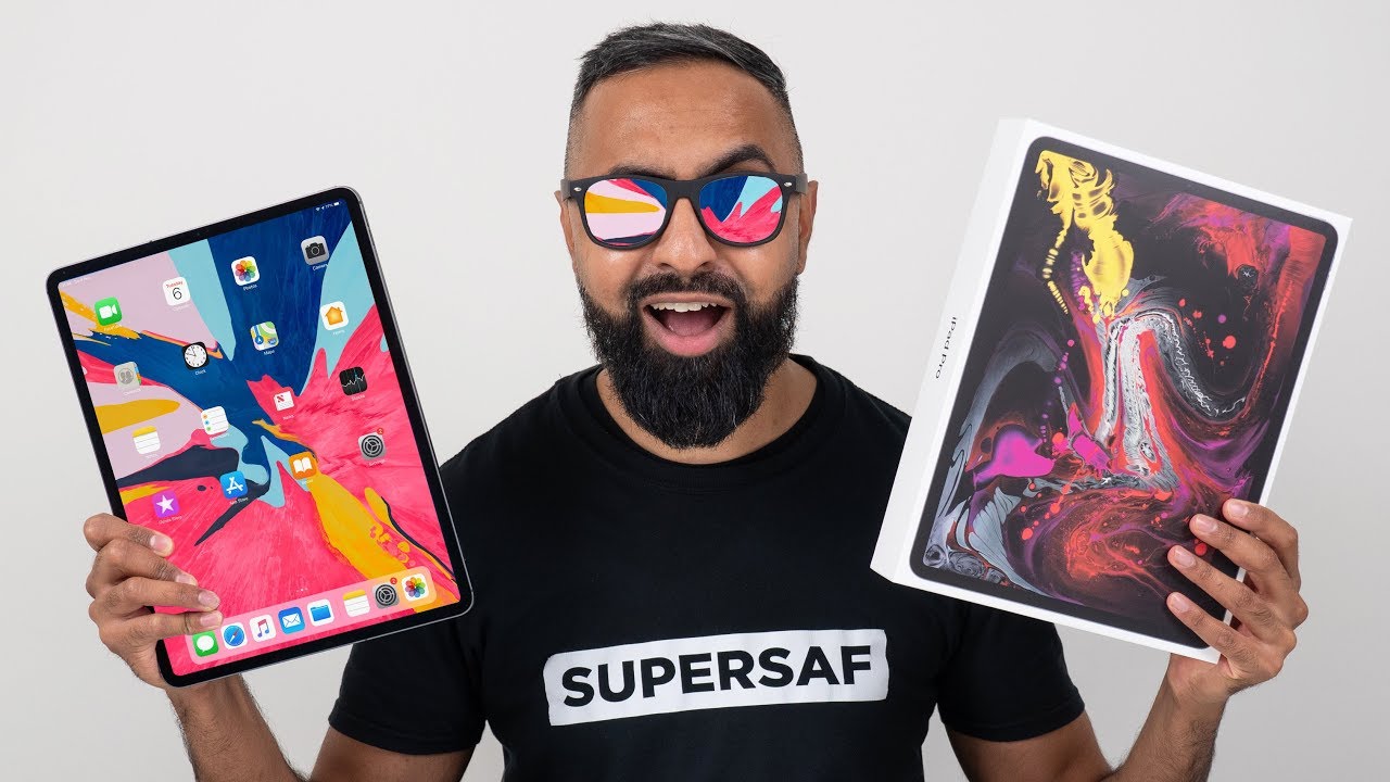 NEW iPad Pro 2018 Unboxing - 12.9
