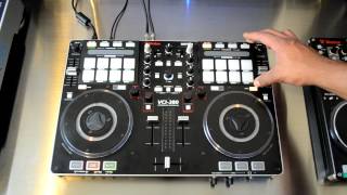 Vestax VCI-380 Digital DJ Controller Review & Demo with Serato