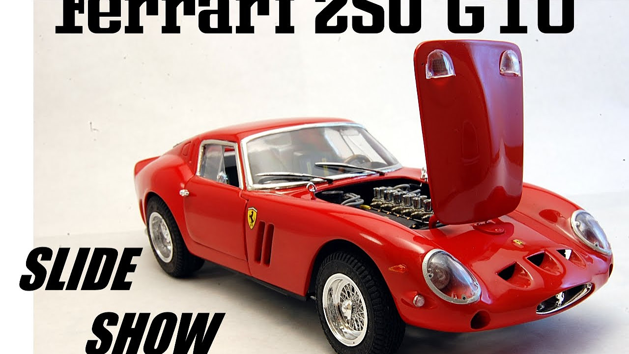 Scale model Ferrari 250 GTO Revell SLIDE SHOW !! - YouTube