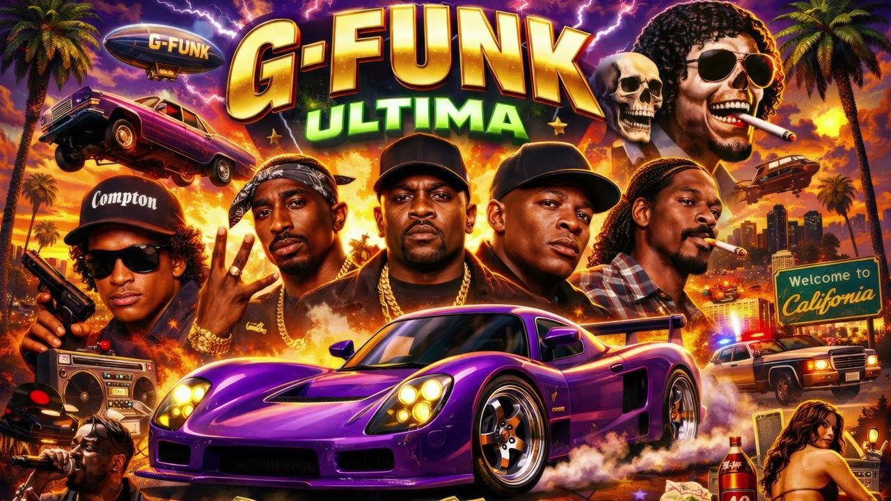 West Coast Vibes - G-Funk & 90s Hip Hop Mix - YouTube