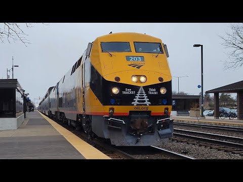 Naperville Railfanning! Ft: Tons of EPIC Hornshows, AMTK203, Metra