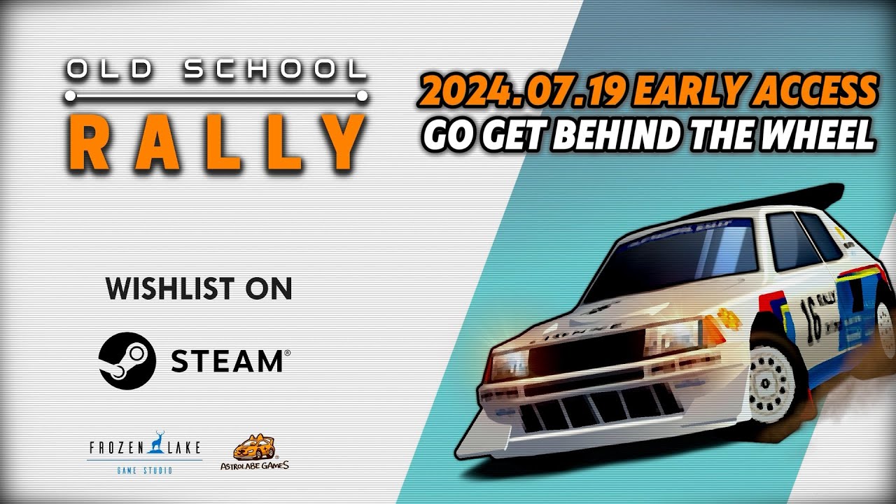 Old School Rally - Early Access Release Date Trailer - YouTube
