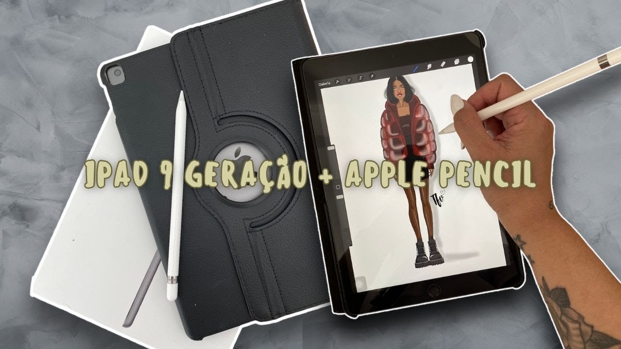 Tudo sobre meu iPad 9 geração e Apple Pencil - Review do meu iPad