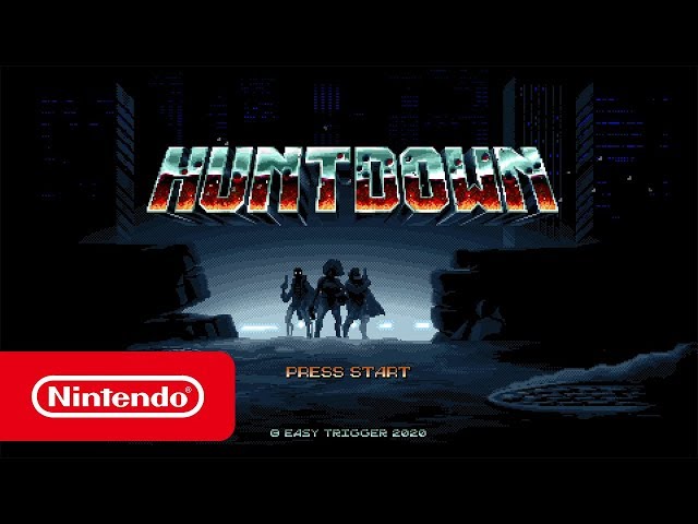 Huntdown - Launch Trailer (Nintendo Switch) - YouTube