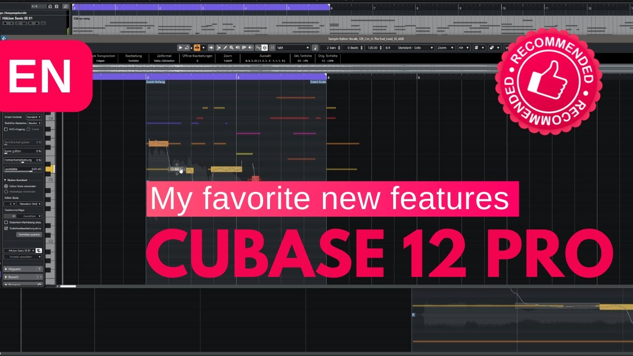 Steinberg Cubase 12 Pro review - my favorite new features. - YouTube